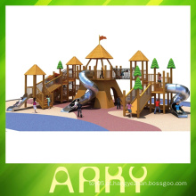 BOA qualidade playgrounds de madeira ao ar livre à venda